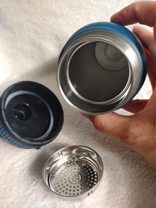 Bình giữ nhiệt inox 304 Zebra Thái Lan 600ml màu Navy - Ảnh 2