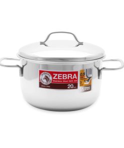 Nồi 3 đáy inox 304 Zebra Extreme 20cm 3.5 lít