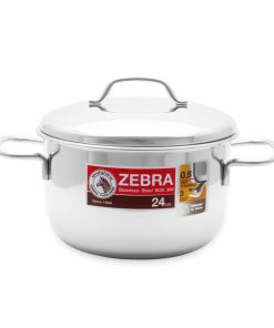 Nồi 3 đáy inox 304 Zebra Extreme 24cm 6.2 lít