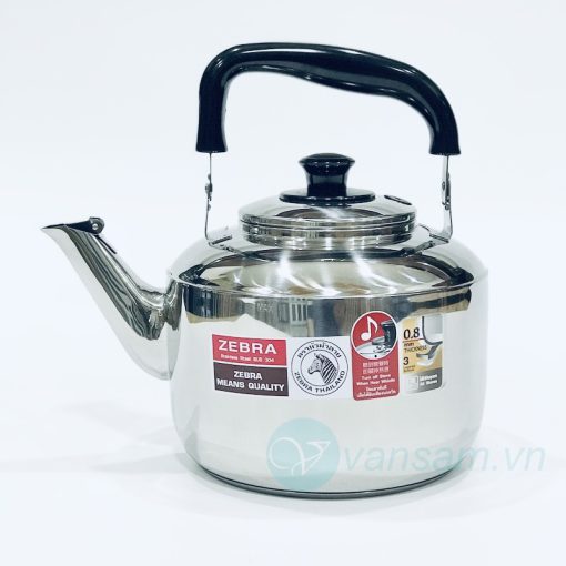 Ấm đun nước Zebra 3 lít có còi báo - Sản xuất tại Thái Lan