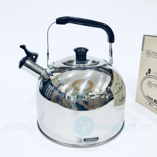 Ấm đun nước Zebra 5 lít có còi báo - Sản xuất tại Thái Lan