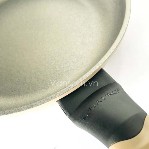 Chảo cạn đá Korea King 28cm màu kem - Sx tại Hàn Quốc - Ảnh 6