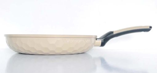 Chảo cạn đá Korea King 28cm màu kem - Sx tại Hàn Quốc - Ảnh 3