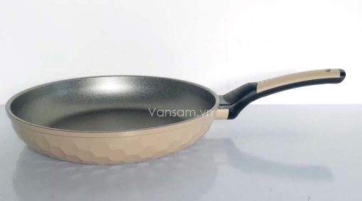 Chảo cạn đá Korea King 28cm màu kem - Sx tại Hàn Quốc - Ảnh 2