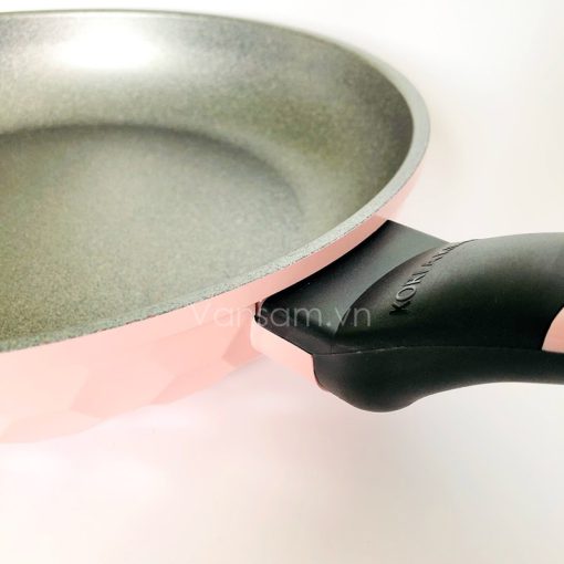 Chảo cạn đá Korea King 28cm màu hồng - Sx tại Hàn Quốc - Ảnh 4