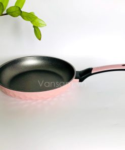 Chảo cạn đá Korea King 28cm màu hồng - Sx tại Hàn Quốc