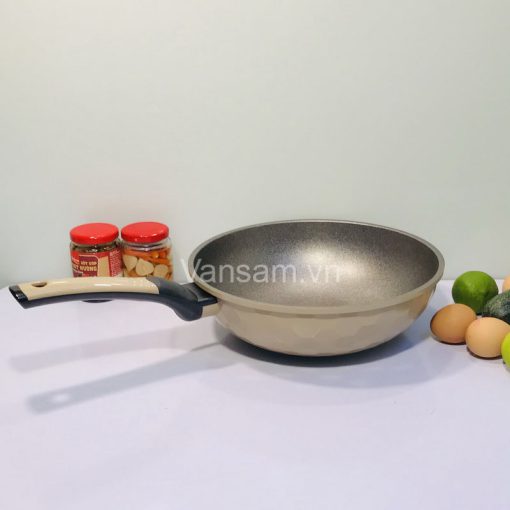 Chảo đá Korea King Hàn Quốc 24cm WOK - Ảnh 3