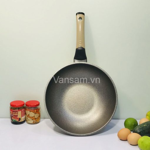 Chảo đá Korea King Hàn Quốc 24cm WOK - Ảnh 4