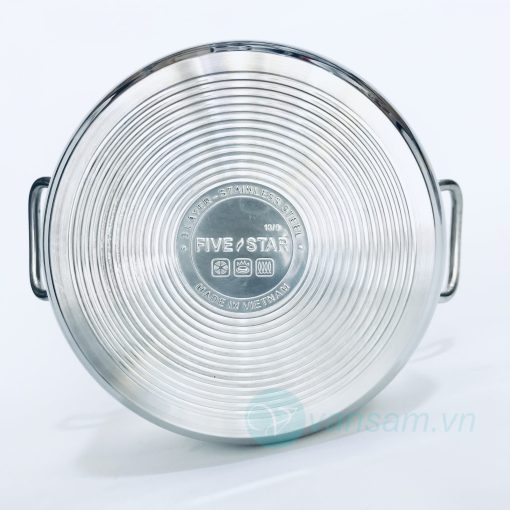 Bộ 3 nồi inox cao cấp Fivestar nắp kiếng - Ảnh 4