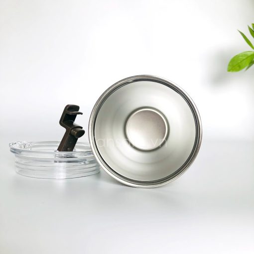 Ly giữ nhiệt Zebra Thái Lan 870ml - màu bạc - Ảnh 4