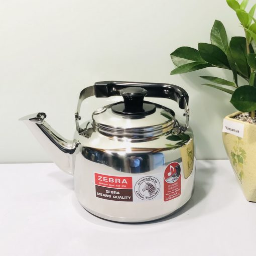 Ấm đun nước Zebra 2.5 lít có còi báo - Sản xuất tại Thái Lan - Ảnh 3