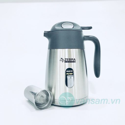 Bình giữ nhiệt inox 304 Zebra Thái Lan 1.5 lít có lưới lọc