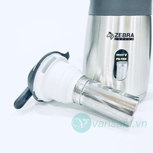 Bình giữ nhiệt inox 304 Zebra Thái Lan 1.5 lít có lưới lọc - Ảnh 4