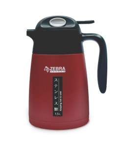 Bình giữ nhiệt inox 304 Zebra Thái Lan 1.5 lít màu đỏ