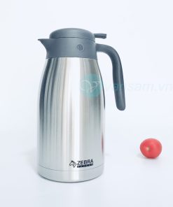 Bình giữ nhiệt inox 304 Zebra Thái Lan 2 lít màu bạc