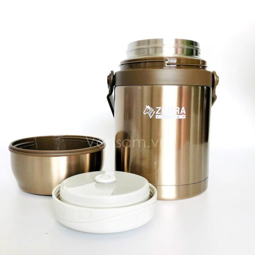 Bình ủ cháo Zebra 1L - Sản xuất tại Thái Lan - Ảnh 5