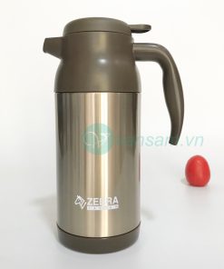 Bình ủ trà giữ nhiệt Zebra Thái Lan 1200ml màu gold