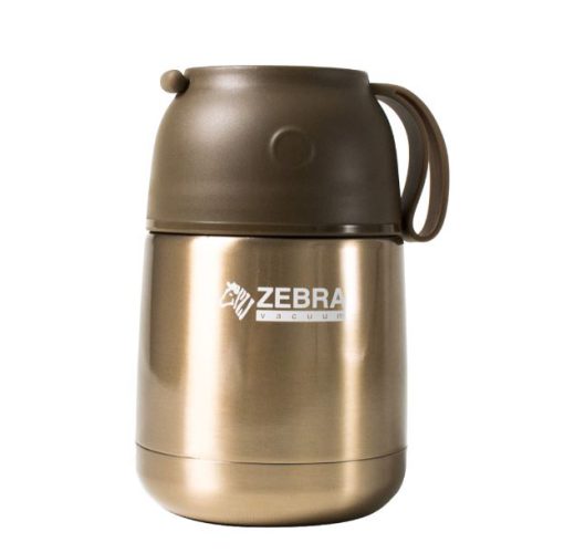 Bình ủ cháo giữ nhiệt zebra Thái Lan 450ml-inox 304 - Ảnh 3
