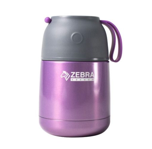 Bình ủ cháo giữ nhiệt zebra Thái Lan 450ml-inox 304 - Ảnh 4