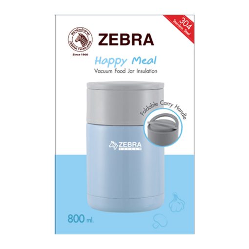 Bình ủ cháo inox 304 Zebra 800ml - Sản xuất tại Thái Lan - Ảnh 4