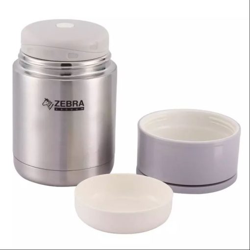 Bình ủ cháo inox 304 Zebra 800ml - Sản xuất tại Thái Lan - Ảnh 2