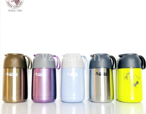 Bình ủ cháo giữ nhiệt Zebra Thái Lan 650ml-inox 304 - Ảnh 7
