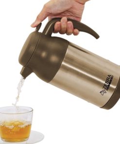 Bình ủ trà giữ nhiệt Zebra Thái Lan 1.6 lít màu vàng