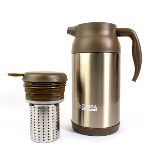 Bình ủ trà giữ nhiệt Zebra Thái Lan 1.6 lít màu vàng - Ảnh 2