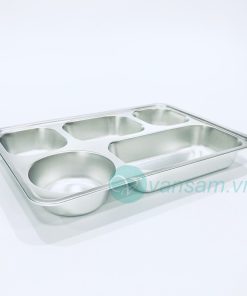 Alternative view of Bộ 2 khay cơm inox 304 size lớn