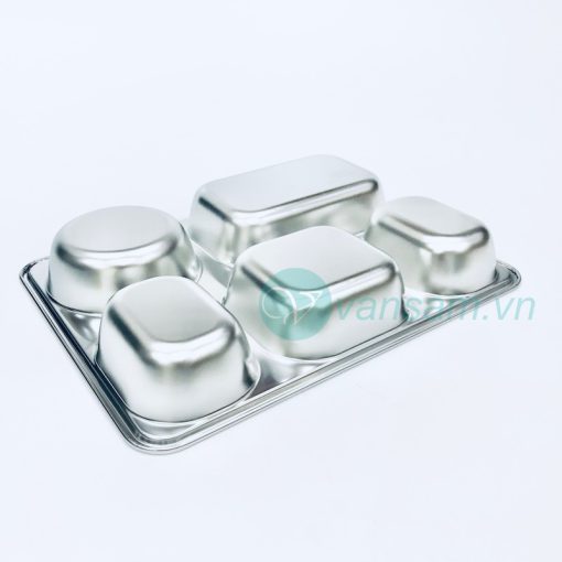 Bộ 2 khay cơm inox 304 size nhỏ - Ảnh 6