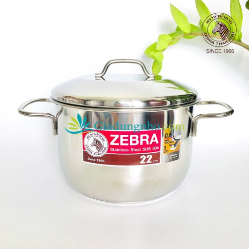Bộ 3 nồi inox 304 Zebra Thái Lan nắp vòm - Ảnh 5