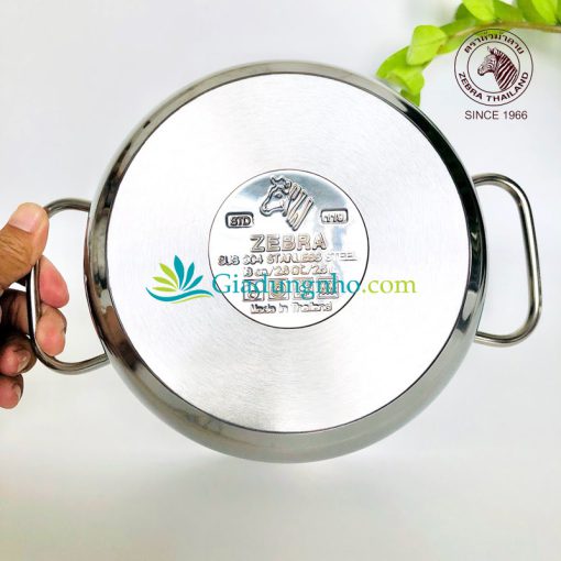 Bộ 3 nồi inox 304 Zebra Thái Lan nắp vòm - Ảnh 3