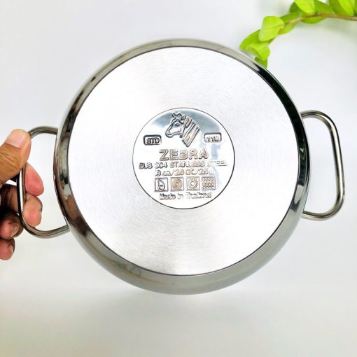 Bộ 3 nồi inox 304 Zebra Extreme Infinity 18+20+22cm - Sx tại Thái Lan - Ảnh 5