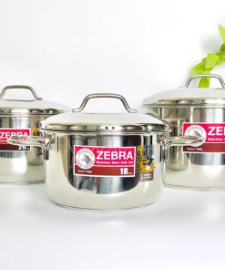 Alternative view of Bộ 3 nồi inox 304 Zebra Extreme Infinity 18+20+22cm - Sx tại Thái Lan