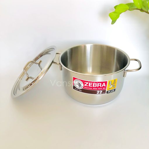 Bộ nồi inox 304 - 3 đáy Extra Zebra - Thái Lan - Ảnh 2