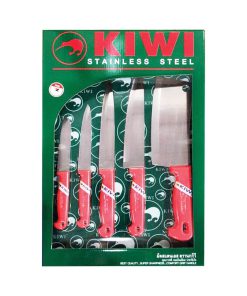 Bộ 5 dao Kiwi W5P cán nhựa