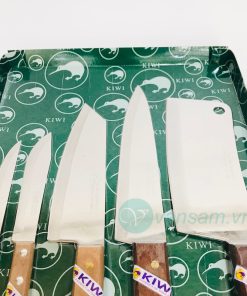 Alternative view of Bộ 5 dao Kiwi Thái Lan cán gỗ - sx tại Thái Lan
