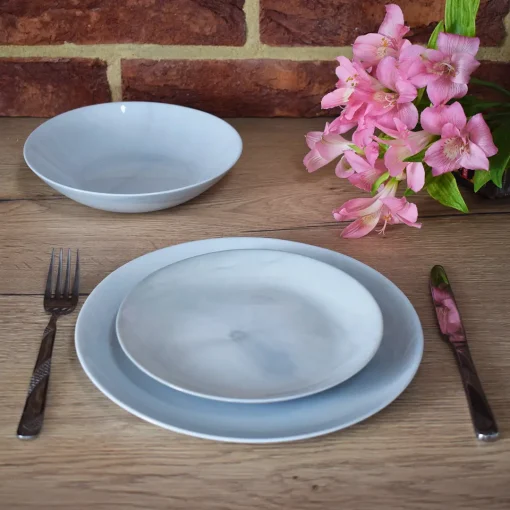 Bộ bàn ăn Luminarc Granit Marble 12 món - Made in France - Ảnh 3
