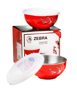 Alternative view of Bộ chén 2 lớp inox 304 chống nóng Zebra Thái Lan