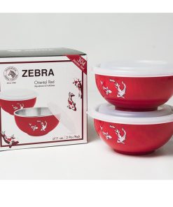Bộ chén 2 lớp inox 304 chống nóng Zebra Thái Lan