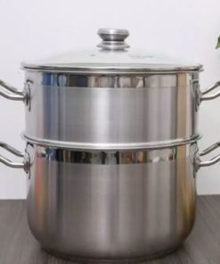 Bộ Nồi Xửng Hấp Nắp Kiếng Fivestar 32cm