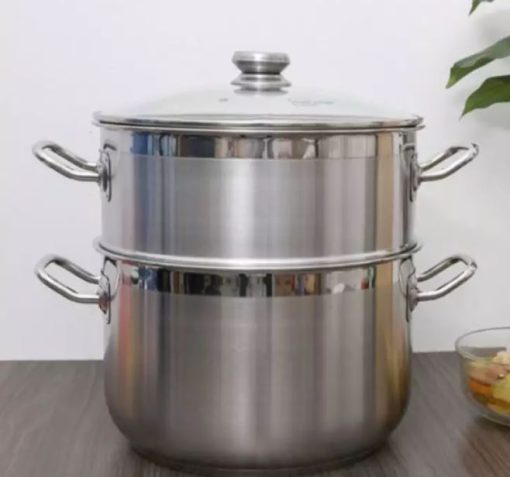 Bộ Nồi Xửng Hấp Nắp Kiếng Fivestar 32cm