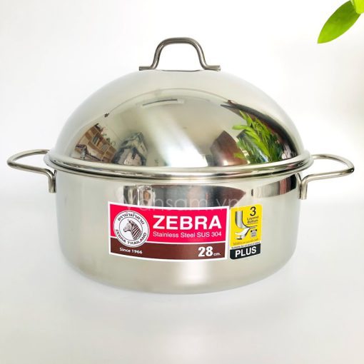 Nồi xửng hấp Zebra 28cm - Sản xuất tại Thái Lan - Ảnh 6
