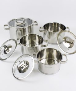 Bộ nồi 3 đáy inox 304 Fivestar Roman