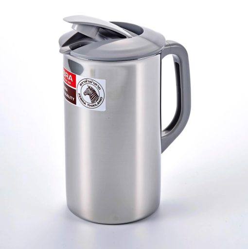 Ca nước có nắp nhựa inox 304 Zebra 1.9 lít