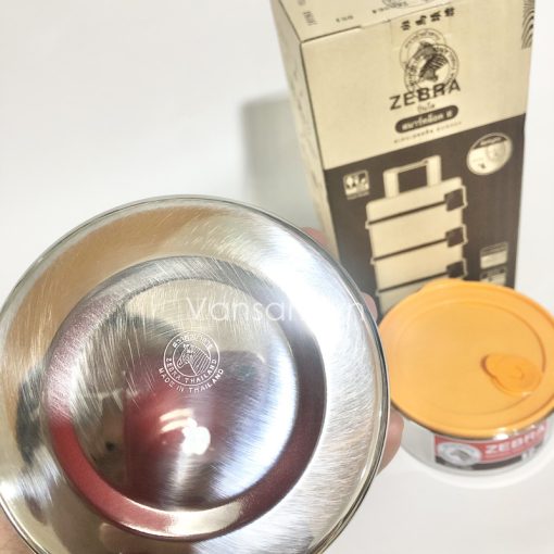 Camen Zebra 3 ngăn kín có thể đựng canh - Ảnh 5