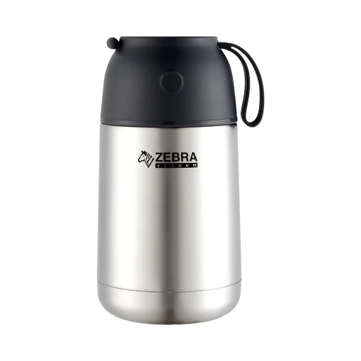 Camen giữ nhiệt inox 304 Zebra Thái Lan 650ml màu inox