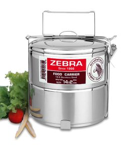 Camen inox 304 Zebra 14cm 2 ngăn