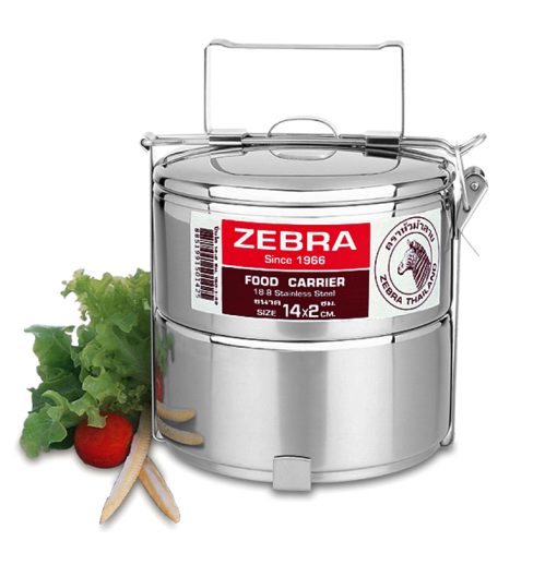 Camen inox 304 Zebra 14cm 2 ngăn