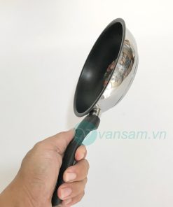 Alternative view of Chảo chiên trứng inox 16cm không dính 3 đáy Fivestar